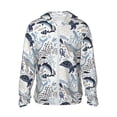 thumbnail image 1 of Fotbe Sea Animal Chaqueta con Protección Solar UPF 50+ para Hombre y Mujer, Camisa con Capucha y Bolsillos-X-Large, 1 of 7