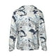 thumbnail image 1 of Fotbe Sea Animal Chaqueta con Protección Solar UPF 50+ para Hombre y Mujer, Camisa con Capucha y Bolsillos-Small, 1 of 7