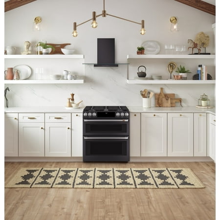 Café - 30" Convertible Range Hood - Matte black