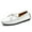 White, variant on Men's Casual Loafers Slip On Leather Shoes Lightweight Driving Shoes Moccasins Classic Penny Loafer Flats Boat Shoes