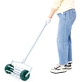 thumbnail image 2 of Fehomix Rolling Lawn Aerator, Heavy Duty Push Spike Aerator with 57" Steel Handle & 18" Drum, Manual Lawn Aeration Tool for Soil Compaction, Garden and Yard Care, 2 of 6