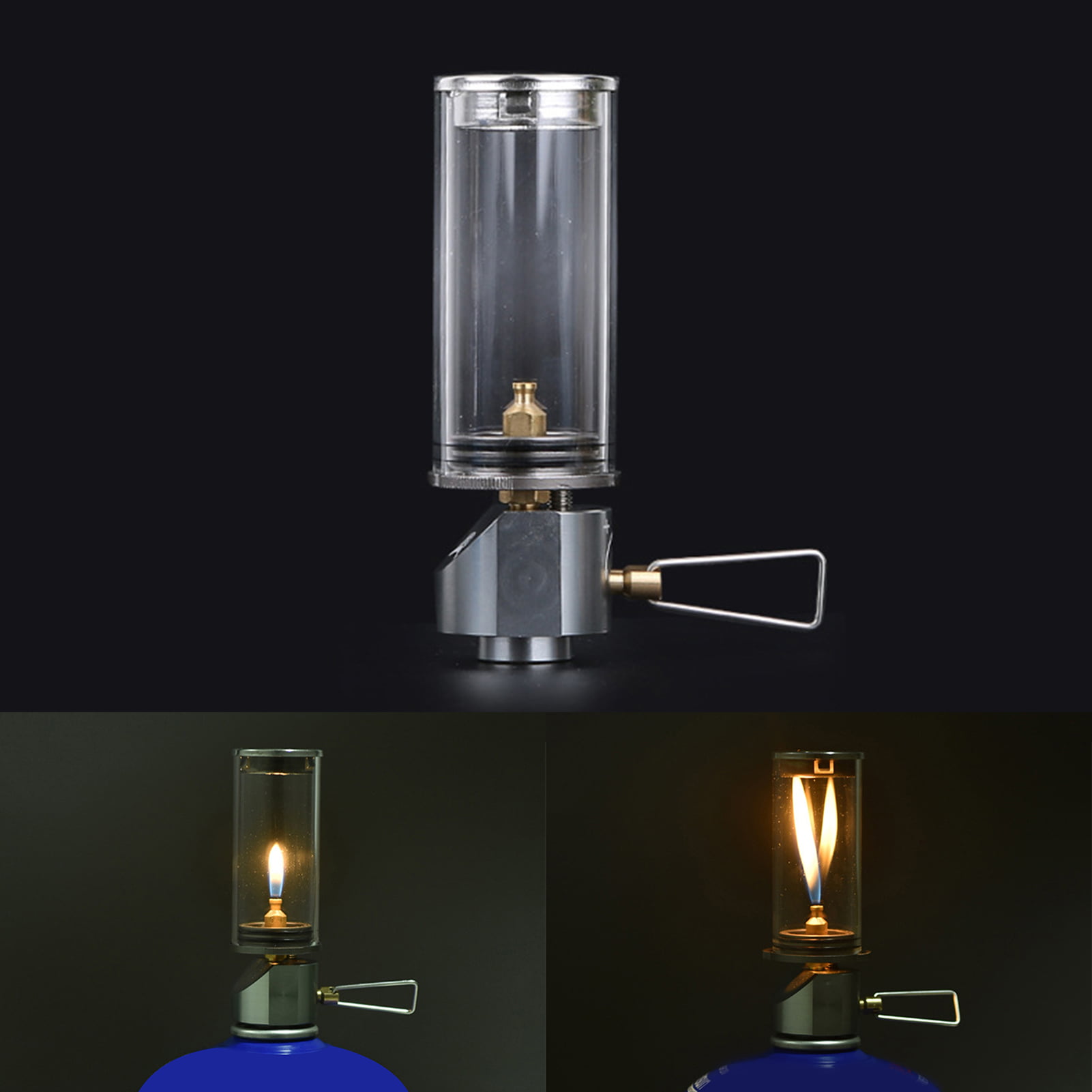 24 pcs Camping Gas Lantern Adjustable Hanging Lamp Torch Gas Light 