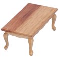 thumbnail image 1 of 1/12 Tea Table, Composite Wood 1/12 Living Room Tea Table Simulation 1/12  For Desk Or Bookshelf For Miniature Doll House Accessories, 1 of 8