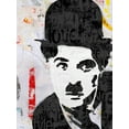 thumbnail image 4 of Stephen Chambers 25x32 Black Ornate Wood Framed With Double Matting Wall Art Titled - Charlie Chaplin 11, 4 of 6