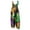 AA-Multicolor, variant on Today's Sales Women's Loose Fit Cotton Linen Jumpsuits Mardi Gras Sleeveless Adjustable Straps Overalls Carnival Print One Piece Pants Festival Outfits Multicolor XL