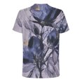 thumbnail image 5 of Blusa de manga corta con cuello redondo y estampado informal para mujer Fridja  hjk6013, 5 of 5