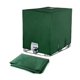 thumbnail image 1 of Cubierta para tanque de agua, antipolvo, anti-UV, cubierta protectora, lona protectora, adecuada para tanque IBC de 1000 L (120 x 100 x 116 cm verde) -Tanque de agua no incluido, 1 of 5
