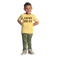 thumbnail image 3 of Army Brat Funny Military USA Child Toddler Boy Girl T Shirt Infant Toddler Brisco Brands 6M, 3 of 6