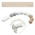 thumbnail image 3 of Tyry.hu Silicone Pacifier Clip for Baby Boys or Girls for Teething Toys 2 Pack Shower Gift Set, 3 of 7
