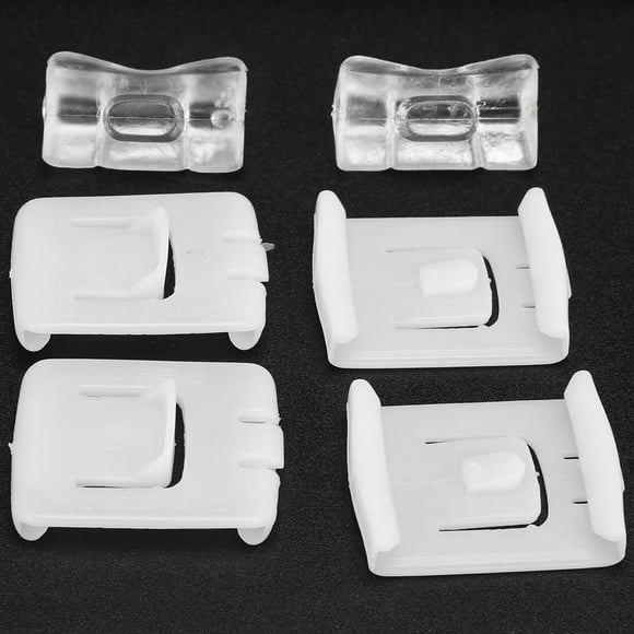 Seat Belt Runner Clips Seat Guide Slider Replacement for Volkswagen VW MK1 MK2 MK3 Rabbit Golf Corrado (Set of 2)