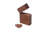 thumbnail image 3 of Soporte para púas Estuche para púas de guitarra Ligero de madera Procesamiento detallado de bordes Portátil para regalo para músico, 3 of 8