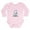 Petal Pink, variant on CafePress - Kiniart Westie Buds Long Sleeve Infant Bodysuit - Long Sleeve Cotton Baby Bodysuit
