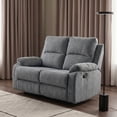 thumbnail image 2 of Love Seat Reclinable Easy Living Monza Gris Oxford, 2 of 6