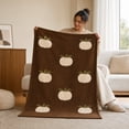 thumbnail image 5 of Fall Throw Blanket - Flannel Soft Blanket for Couch Bed, Cozy Decorative Blankets for Living Room Bedroom, 59.1x39.4", 5 of 6