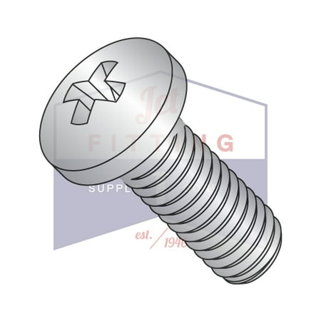 

10-32 x 7/8 Machine Screws | Phillips | Pan Head | 18-8 Stainless Steel (Quantity: 2000)