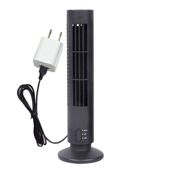 Bladeless Tower Fan Us Standard Plug-In Tower Fan Mini Bladeless Plug-In Tower Fan ,Small Tower Fan