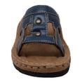 thumbnail image 3 of Hypard Shaboom Children's Band Slide Sandal Navy in Size 3 M, 3 of 4