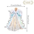 thumbnail image 3 of Decoración para árbol de Navidad Valery Madelyn con forma de ángel iluminado, 30 cm, 3 of 6