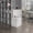 White, variant on Corner Bar Cabinet with Shelves and Double Doors / Organized Dining Room Liquor Storage