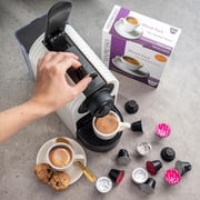 Mixpresso 19 Bar White Espresso Machine for Nespresso Capsules, 27 Oz