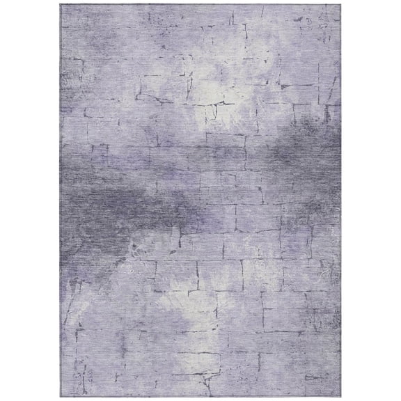 Dalyn Rugs Machine Washable Indoor/Outdoor Chantille ACN2215 Lavender 2'6" x 3'10" Rug