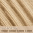 thumbnail image 4 of FFH Loveseat Sofa, 80" Modular Sectional Sofa for Living Room, Corduroy 2-Seater Cloud Couch with Deep Seat, Pearl-like Piping, Tufted Design, No Assembly, Anti-slip Design​ (Camel, 2 Seater), 4 of 9