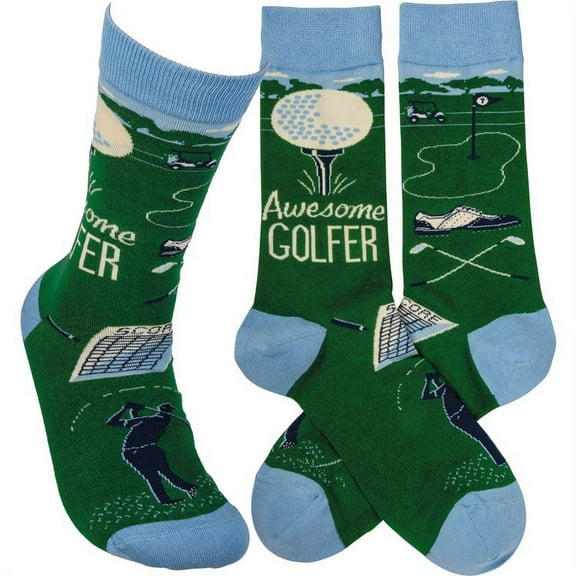 Primitives by Kathy Awesome Golfer Socks