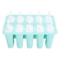 thumbnail image 1 of Silicone Ice Cream Mold, 10 Grids Reusable Ice Cream Maker Mold  for Home for Child, 1 of 7