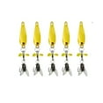 thumbnail image 1 of 5 Pcs Metal Propeller Fishing Lure for Catching Fish, Bionic Fly Fishing Bait with Propellers, ly Spinning Propeller Metal Sequin Soft Bait, Bass Fly Fish Lures Kit, Fishings Baits & Catfish Baits, 1 of 8
