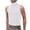 White, variant on Men's Mock Turtleneck Tank Tops Ribbed Knit Slim Fit Sleeveless Shirts Casual Basic Tee Shirts Pink L