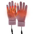 thumbnail image 2 of Touch Screen Electric Heated Hand Warmer Non-Slip USB Rechargeable Heated Motorcycle Gloves ,Easy to Use, 2 of 5