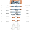 thumbnail image 5 of Teen Girls Baggy Bermuda Cargo Jorts Y2K Long Knee Length Denim Jean Shorts Athletic School Casual Washed Distressed Outfits, 5 of 9
