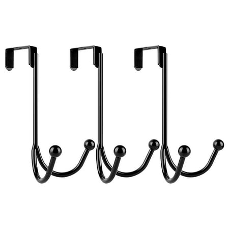 

Door Back Flower Ring Hook Multi-purpose Double-layer Hook More Space