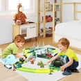 thumbnail image 4 of Zacro Dinosaur Toys Race Car Track Set, 240pcs Dinosaur Toys for Boys and Girls, Flexible Train Track Playset Create A Dinosaur Road Race for Toddlers Christmas Gifts, 4 of 7