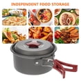 thumbnail image 3 of Minkissy 1 Set Easy to Clean Outdoor Cookware Aluminum Alloy for Camping, 3 of 4