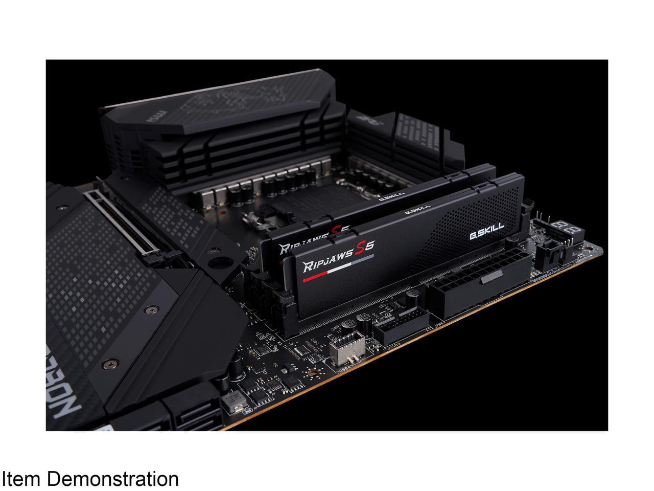 G.Skill Ripjaws DDR5-6000 CL28 16GB×2 G.SKILL Ripjaws M5 RGB Series DDR5 RAM (Intel XMP 3.0) 32GB