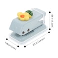thumbnail image 2 of Single Hole Puncher Plastic Single Hole Punch Hole Diy Punching Device for Office, 2 of 7