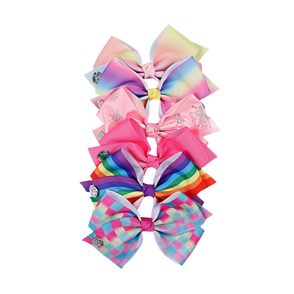 6Pcs/Set Kids Girls Bowknot Hair Clips Hair Accessories 4 Walmart