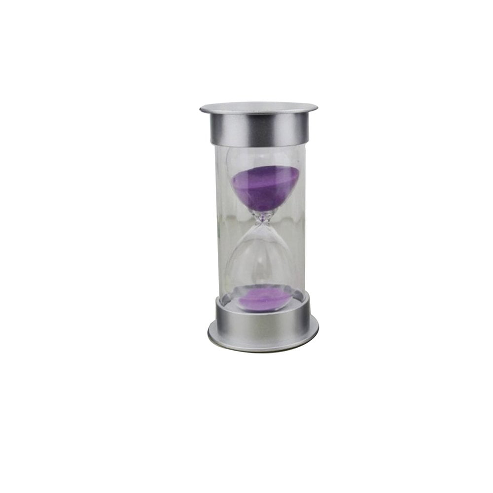 1 Minute Wooden Sand Egg Timer Hourglass Kitchen Coffee Cooking Timer Purple 