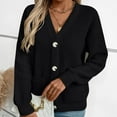 thumbnail image 7 of fatyb Cardigan Sweater for Women Lightweight Casual Long Sleeve Knit Open Front Crochet Cardigans Jackets, 7 of 7