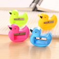 thumbnail image 2 of 50 pcs Pencil sharpeners in bulk, cartoon animal shaped, small pencil sharpeners in bulk, plastic, single hole, manual, 2 of 4