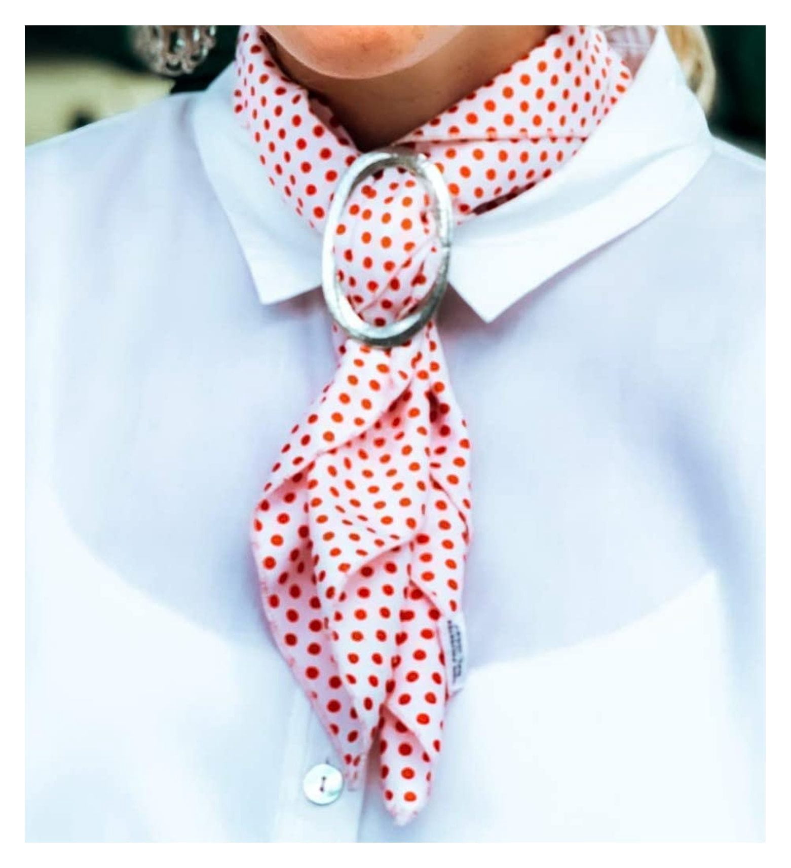 Handmade Scarf Ring Gift Set - Scarf Clips for Women Scarves - Women Gift Ideas Under $50