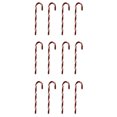 24 pieces Christmas candy cane ornaments