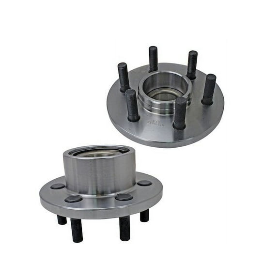 Front Wheel Hub and Bearing Assembly - Set of 2 - Compatible with 1997 - 2004 Dodge Dakota RWD with 2-Wheel ABS 1998 1999 2000 2001 2002 2003