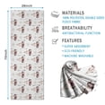 thumbnail image 2 of White Buffalo Skull Flower Pattern Hot Yoga Mat Towel Non Slip for Hot Yoga - Quick-Drying Yoga Mat Cover with 4 Corner Pockets with Travel Bag - Hot Yoga Towel Non Slip 70"x26", 2 of 6