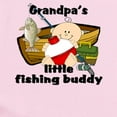 thumbnail image 2 of CafePress - Grandpa's Fishing Buddy Infant Bodysuit - Baby Light Bodysuit, Size Newborn - 24 Months, 2 of 4