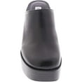 thumbnail image 2 of Steve Madden Womens Bowe Leather Block Heel Mules, 2 of 3