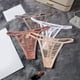 thumbnail image 4 of Gibobby Calzones de encaje para mujer Bragas de encaje con estampado Sexy para mujer, ropa interior de tiro bajo, bragas de Tanga para mujer(Rosa,G), 4 of 5