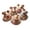 #A07-Mouse-5PCS-A, variant on 5 Pcs Patchwork Mouse DIY Kit, Handmade Sewing Craft Kit with Floral Fabric, Stuffing, Buttons, Cute Mouse Ornament DIY Kit for Beginners