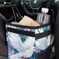 thumbnail image 6 of Peace Dove Foldable, with Lid, Leak-Proof, Hanging Storage Bag Car Trash Can - Car Garbage Can - Trash Can for Car, 6 of 6